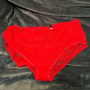 NWT Torrid size 6 pink sexy brief